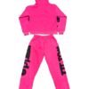 pinkSuite2 Rose Spider Sweatsuit Set