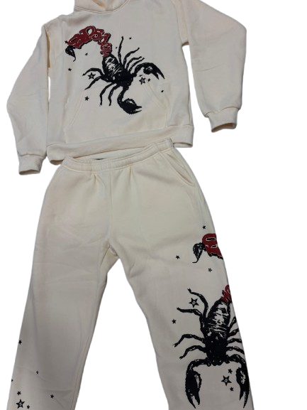 Sp5der X Mariah The Scientist Scorpion Set - Cream