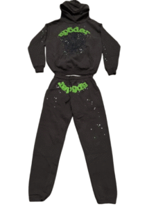 Sp5der Wait Web Tracksuit Slate Grey