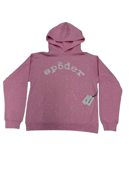 Sp5der Worldwide Pink Hoodie